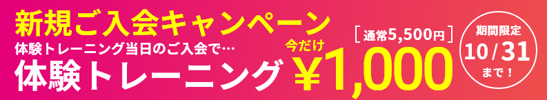 ￥0キャンペーン！